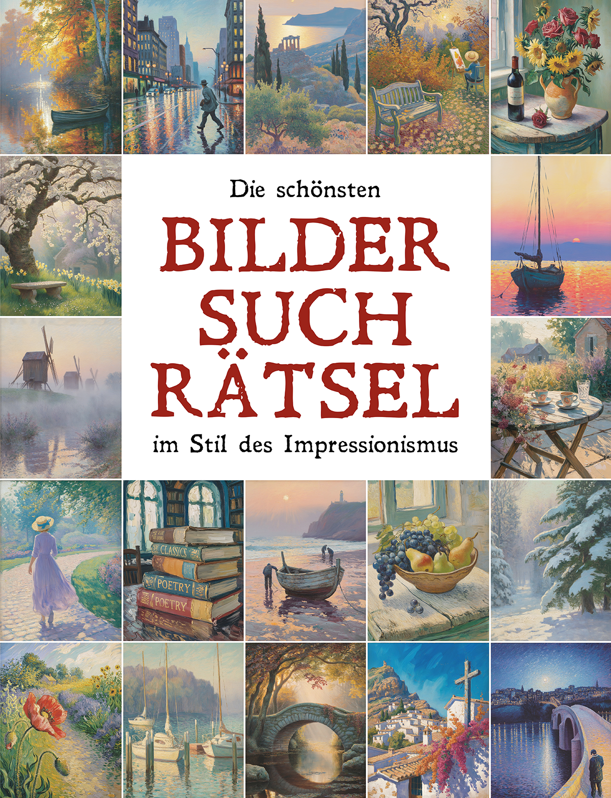 Die schönsten Bildersuchrätsel im Stil des Impressionismus