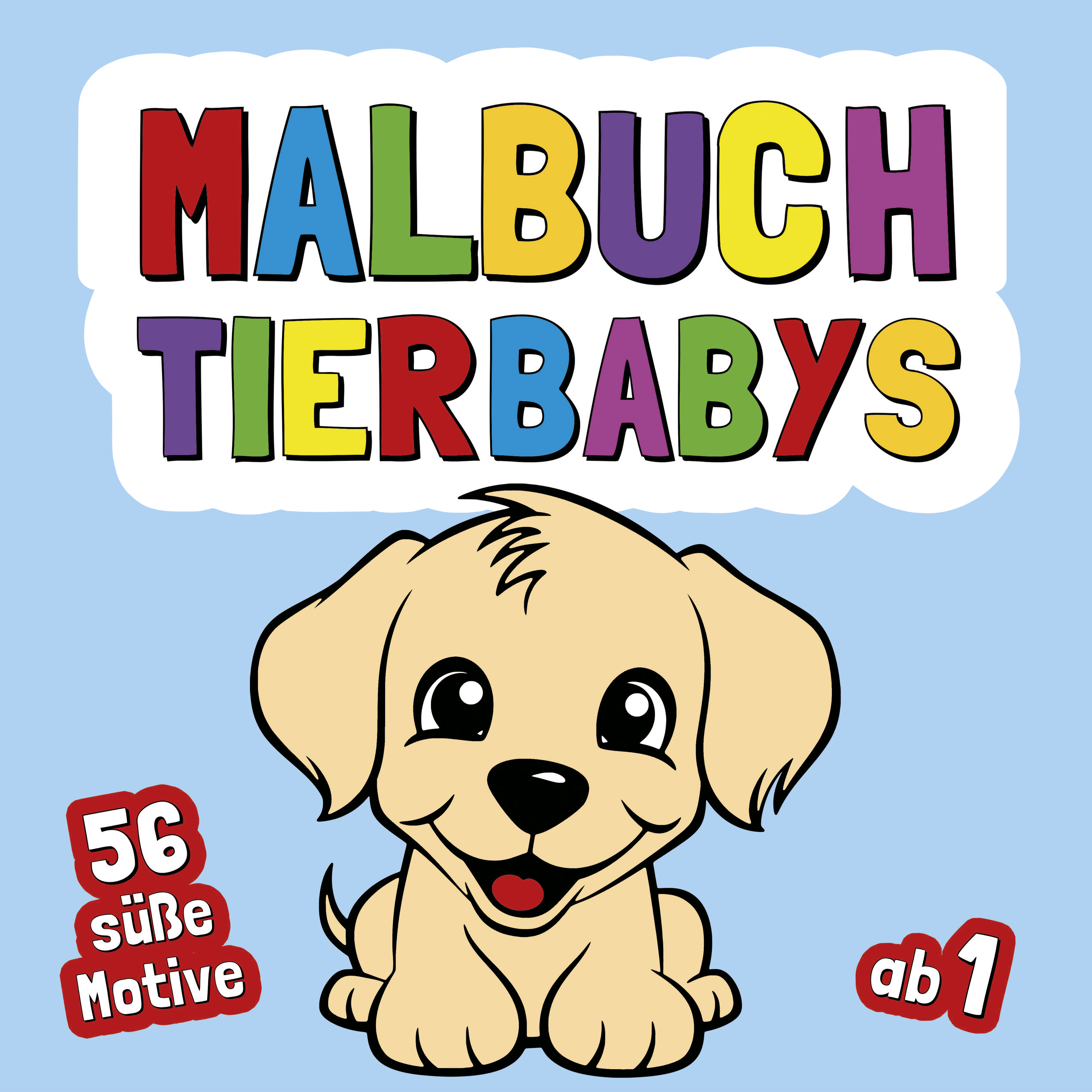 Malbuch Tierbabys