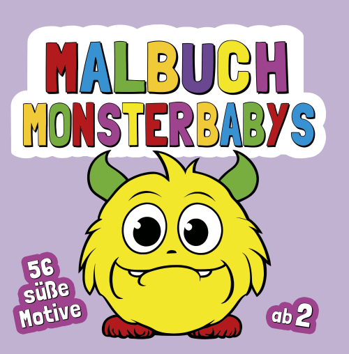 Malbuch Monsterbabys